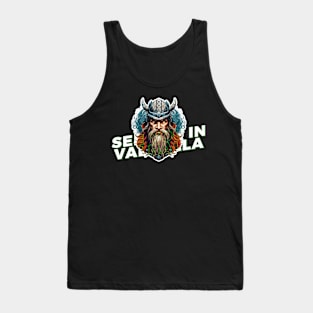 Vikings, See You in Valhalla Tank Top